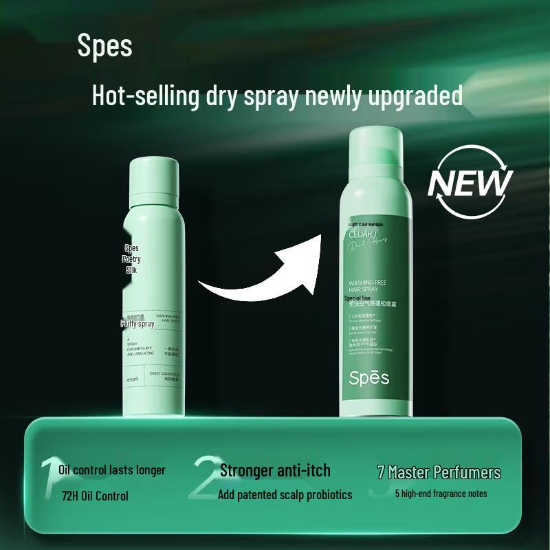 

Spes Oil Control & Volumizing Dry Shampoo Set