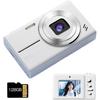 Digital Camera 68 Million Pixels 2.8-inch LCD 128GB SD Card Included 1080P Video Recording Equipped Autofocus Function 8x Zoom