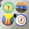 8.5*8.5cm INUK Card OH CARD Psychology Cards Board Game 88 Pcs Round Cards + 10 Cutting Cards