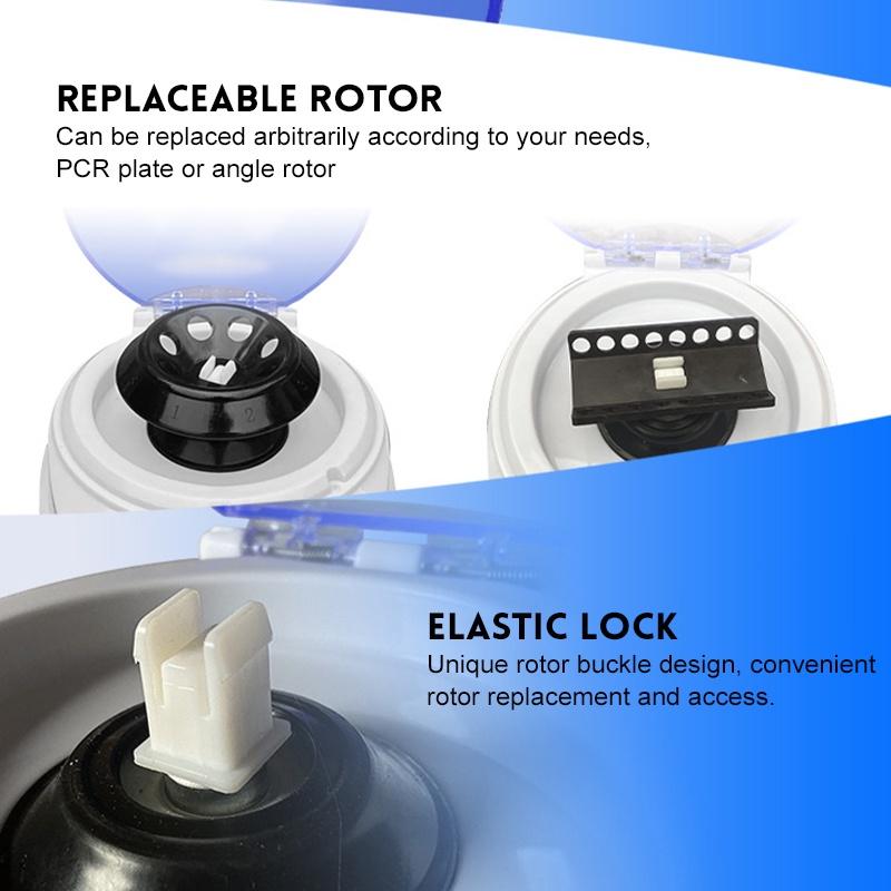 4000/7000/12000RPM Professional Electric Mini Centrifuge Lab Centrifuge AC85-265V