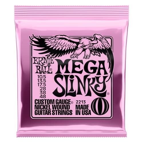 [Genuine] ERNIE BALL 2213 Electric Guitar Strings (10.5-48) MEGA SLINKY Mega Slinky