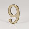 Bronze Color Door Number With Backing Adhesive House Number Apartment Door Number For Outdoor Hotel Home Mailbox Label