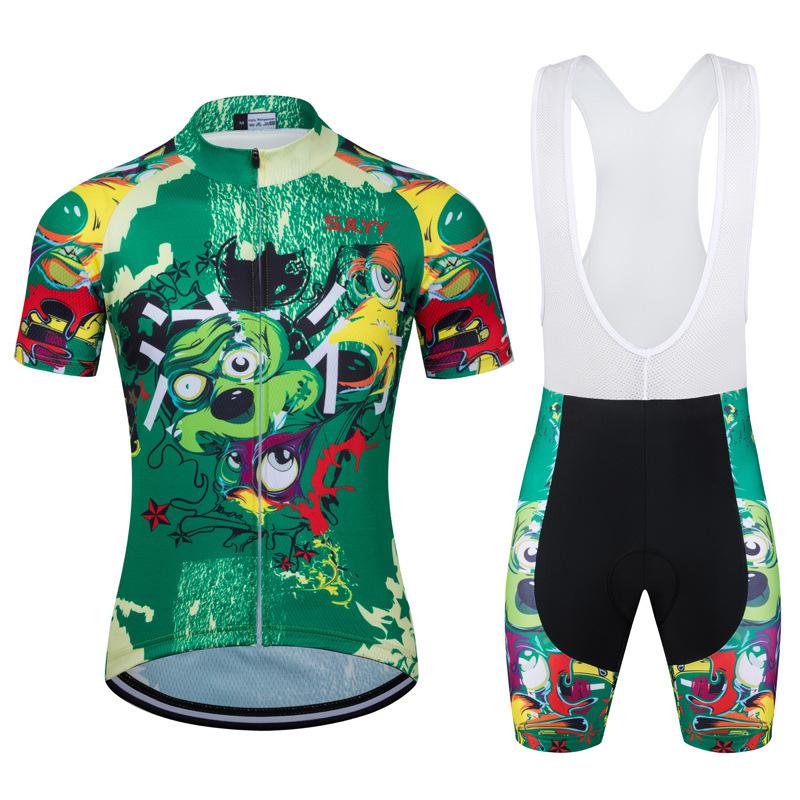 2026 Sommer Set Atmungsaktiver Radanzug Neuer Radanzug Kurzarm Set Herren und Damen Sommer Radsportausrüstung Atmungsaktiver Rennrad Overall