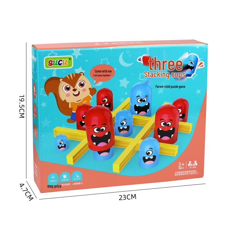 

International Matryoshka Tic-Tac-Toe: Children s Cognitive Development & Parent-Child Interaction Toy