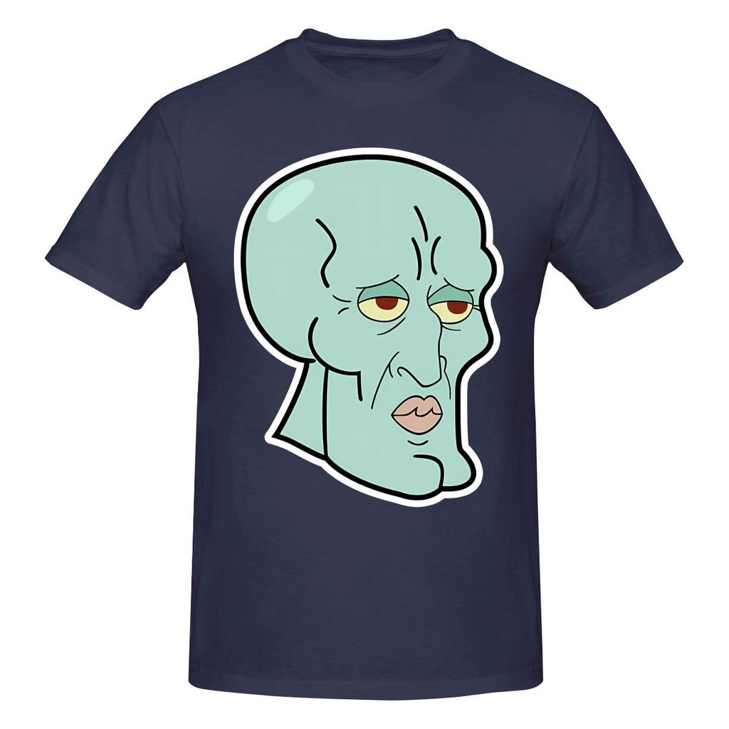 Funny Handsome Squidward Unisexs Printed Tshirt Unisex T Shirtclothes Unisex