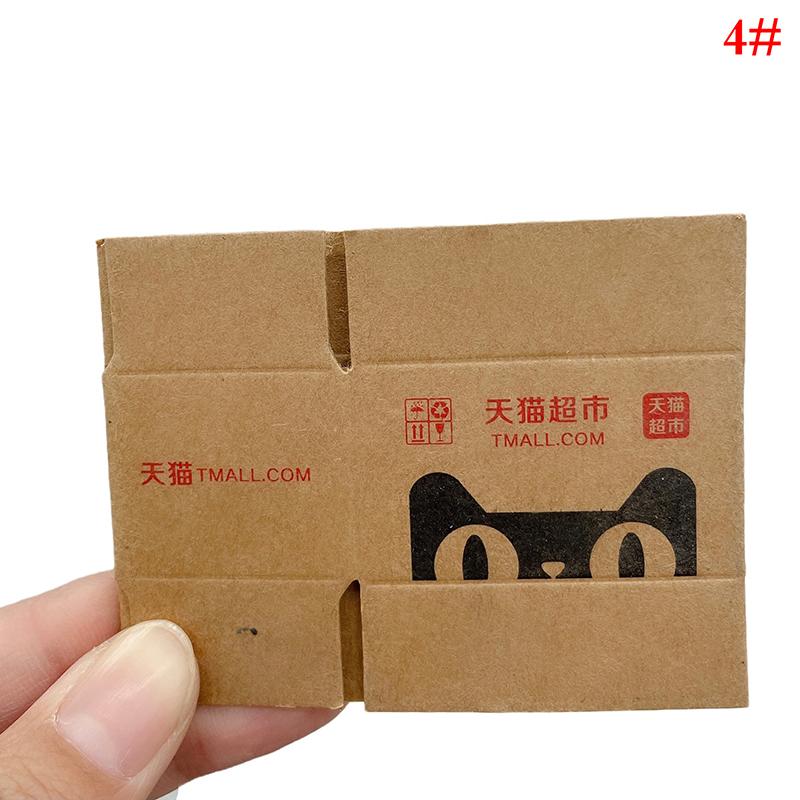 1:12 Mini Dollhouse Miniture Simulation Express Box Cube Gift Box Furniture Kits Toys Model Decor Accessories