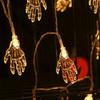 LED Ghost Claw Decoration String Lights Horror Atmosphere Halloween Lamp Battery Operated Suitable For Haunted Patry Decor