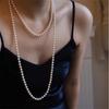 Long Sweater Necklace New Chinese Style National Trend Accessory for Cheongsam Horse Face Skirt