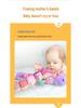 Sozzy Soothing Newborn Plush Doll & Music Height Chart Toy, 0-3 Years Early Education