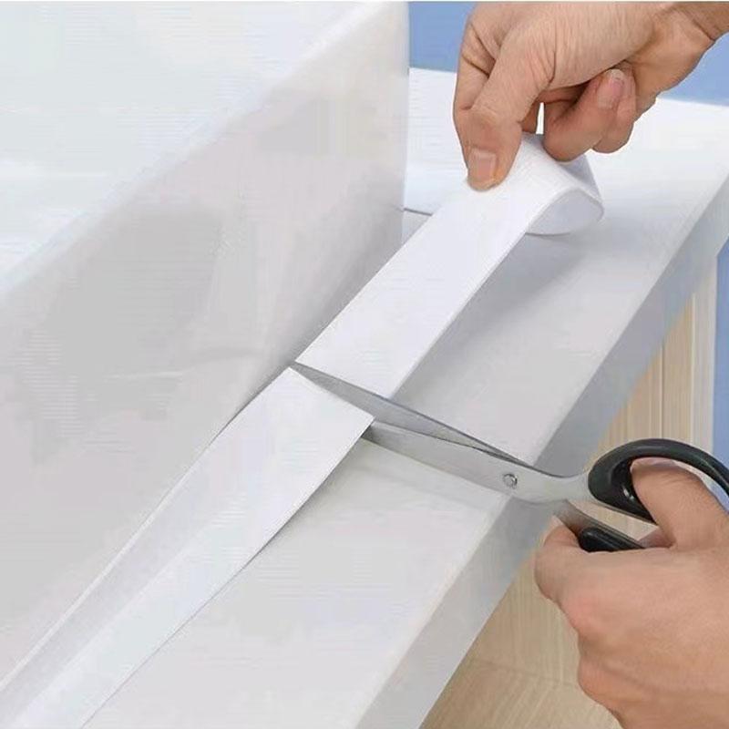 Bathroom Toilet Lid Cover Kitchen Waterproof Oil-resistant Mold-proof Sink Windowledge Corner Gap Sealing Tape