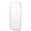 Guess GUBPP14MHMEACSH Case+ Charger Set iPhone 14 Plus / 15 Plus 6.7" white/white hard case Marble MagSafe