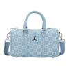 Jordan Printed Zipper Bowling Bag Unisex Bags Denim-Blue JD2623116AD-002