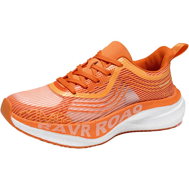 

Модные мужские повседневные кроссовки, дышащие, нескользящие, легкие, парные, спортивные, гоночные, кроссовки для бега 2024 года, новая мужская и женская повседневная обувь 38 оранжевый