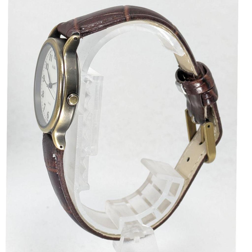 [USED] SEIKO ALBA Men's Battery Strap Replacement Working O-65