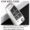 New TPU Car Key Case Cover Bag Keychain for VW Volkswagen MK7 Golf 7 Tiguan MK2 for Seat Ibiza Leon FR 2 Ateca Altea Skoda Octavia A7