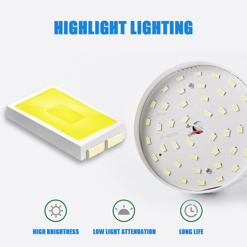 USB Rechargeable LED Emergency Light Portable Lantern Lighting Power Outage Outdoor Hiking BBQ Camping Light bulb Flashlight