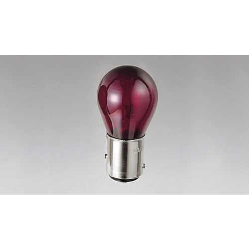 Kijima Bulb Fabric Colored Glass Double S25 12V21/5W General Purpose Red 1 Piece 217-6054