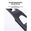 For BMW X3 G45 2025 Carbon Fiber Texture The Glass Key Frame of the Car Window Lift Panel Is Decorated with Interior Accessories