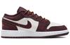 Jordan 1 Low Night Maroon GS 553560-068