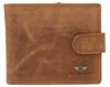 Men's Horizontal Wallet Made of Genuine Leather, RFID Protect System - Peterson