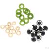 10x Glitter Safety Teddy , 24mm