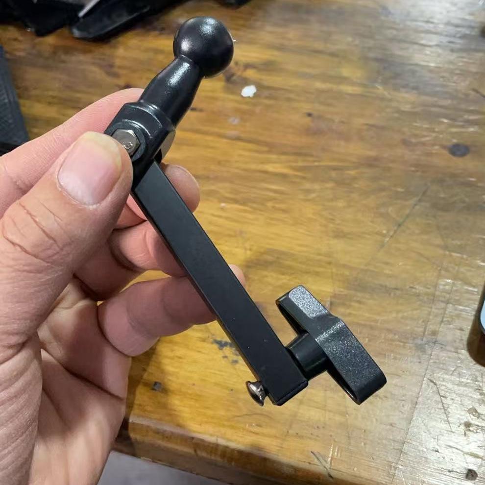 Bedside Phone & Tablet Holder with 17.4  Swivel Arm and Universal Clamp