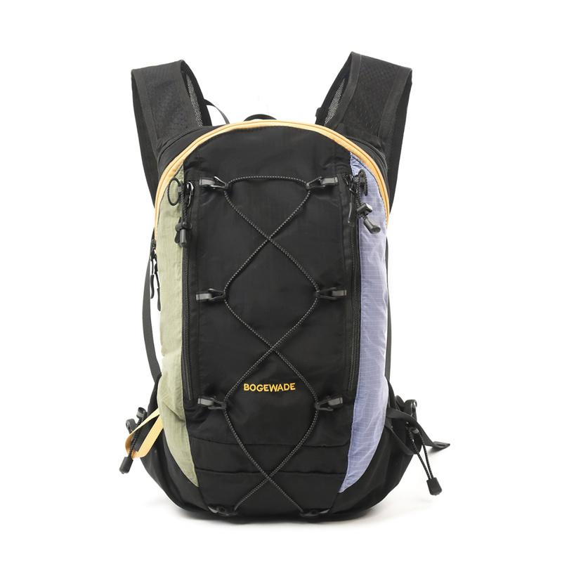 Outdoor Sports Lightweight Mountaineering Bag Large Capacity Riding Backpack Color Block Backpack