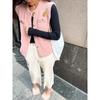 Blacknini Yin Huafu/[Limited Edition In Stock] Conseini Du Home Cashmere Circle Yarn Vest