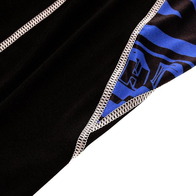 Men's Quick-Dry High-Elastic Long-Sleeve Cycling and Fitness Shirt