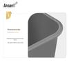 Ancell Plastic Open-Top Trash Can