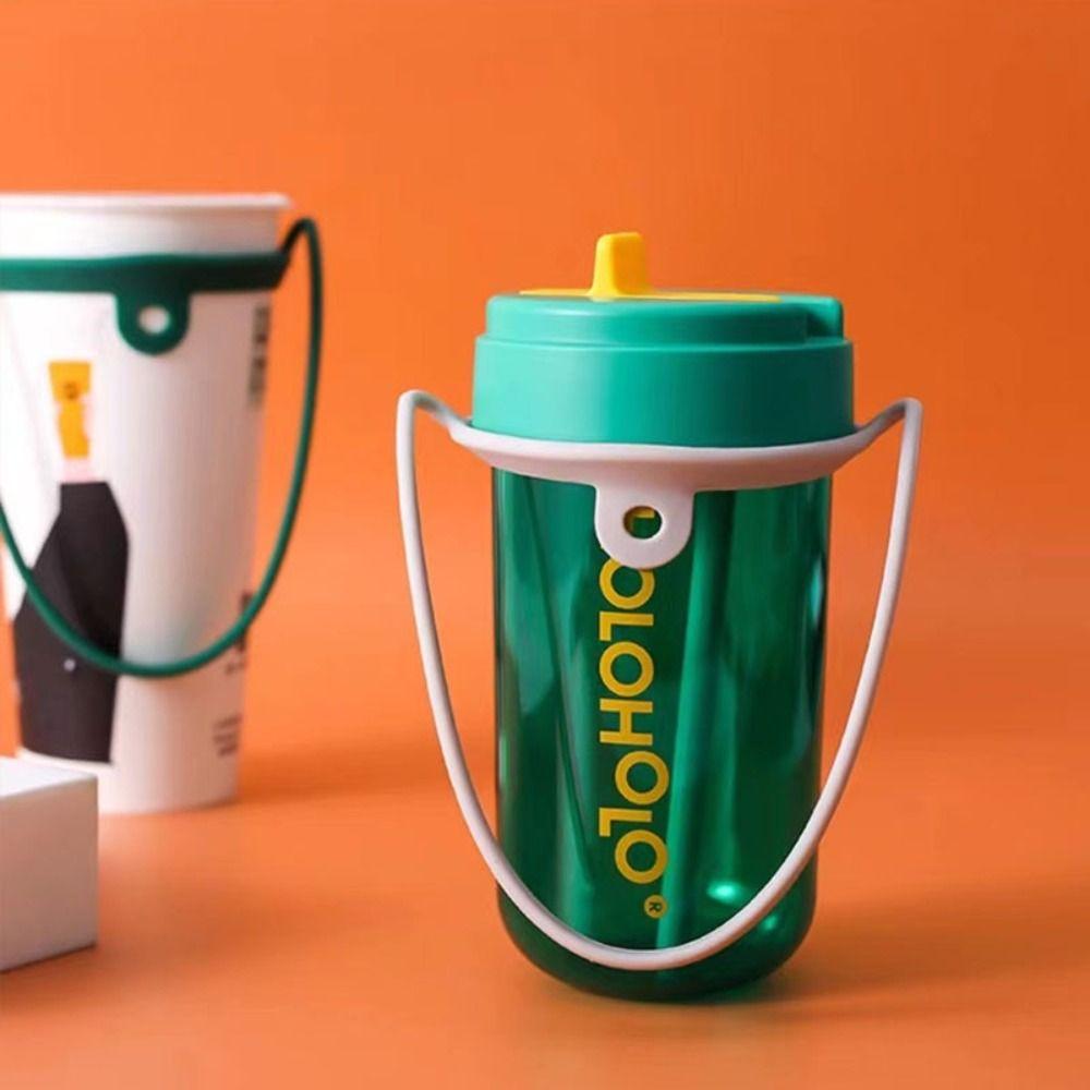 Multi-Functional Water Bottle Sling Silicone Drink Bottle Carrier Holder Milk Tea Cup Sleeve