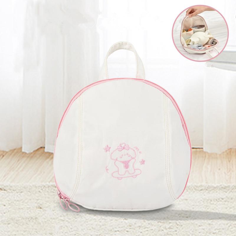 Portable Travel Underwear Socks Bra Organizer Bag Polyester Fiber Handheld Storage Bag for Intimate Clothes Shell Shaped