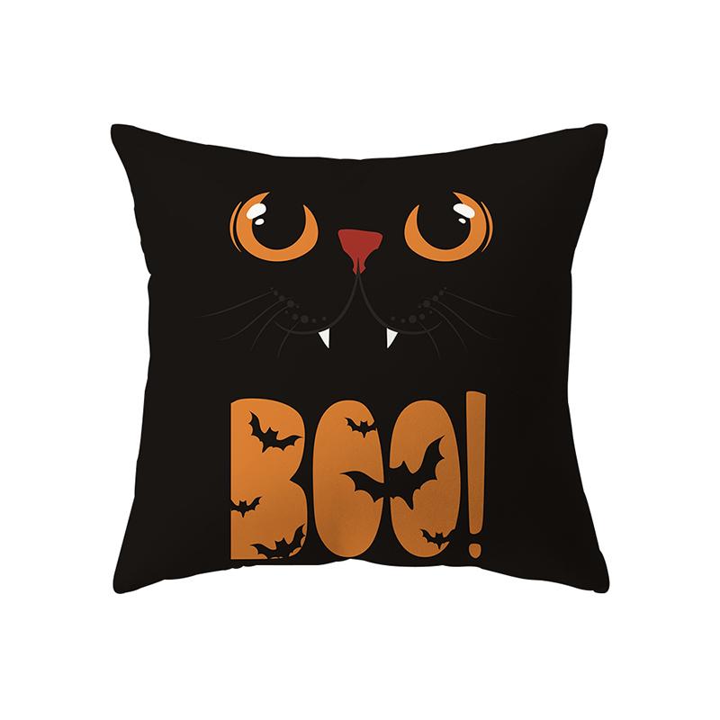 

Наволочка с буквенным принтом Дьявол, тыква, наволочка на тему Хэллоуина, наволочка для дивана, стула, кровати, домашний декор 40x40cm