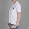 Comme des Garçons PLAY (WMNS) COMME Des GARCONS PLAY Polo Red Emblem 'White' Women's AZ-T005-051-5