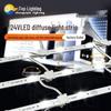 High CRI R90 LED Light Strip for Stretch Ceiling - 24V Dual Color Temperature