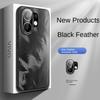 For VIVO S30 S30 ProMini Electroplated Starry Sky Feather Texture Lens All-in-One Drop Anti-Fingerprint Phone Case