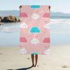 Cartoon Animal Patterns Beach Towel Colorful Bath Towels For Girl Microfiber Quick Dry Sand Free Beach Yoga Spa Gym Pool