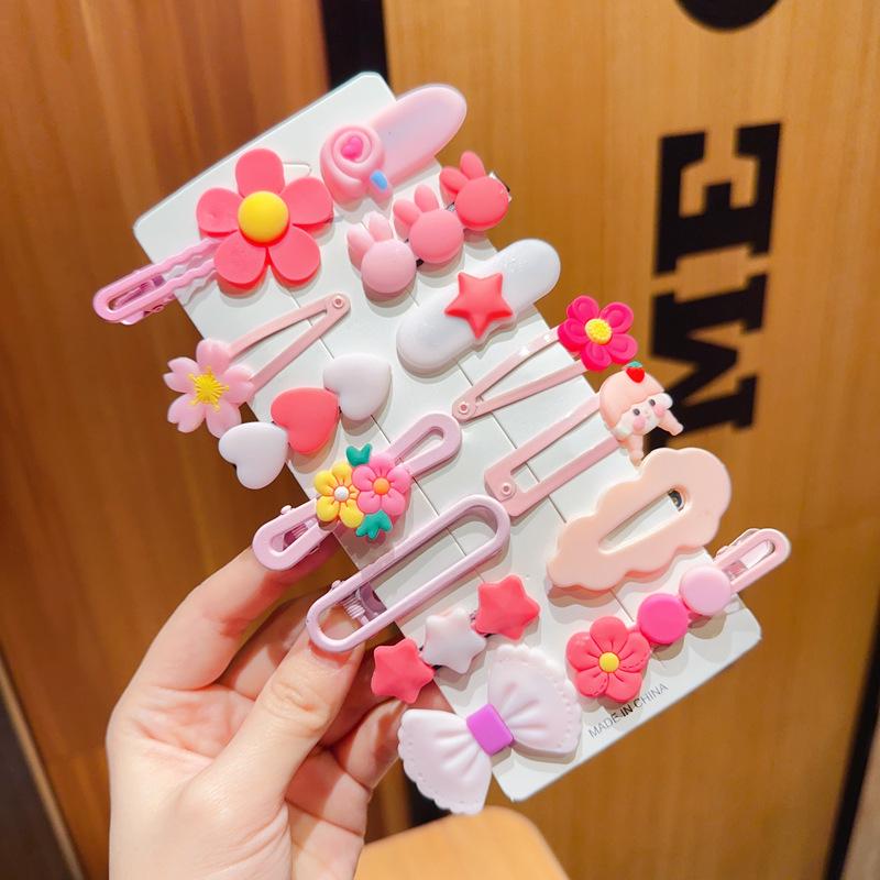 2025 Dopamine Color Children's Hair Clips - Cute Duckbill Hair Accessories for Girls