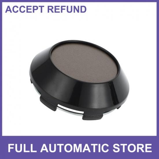 

Wheel Center Caps OD: 68mm268 Black 1 Pcs Universal with Bronze Tone Sticker