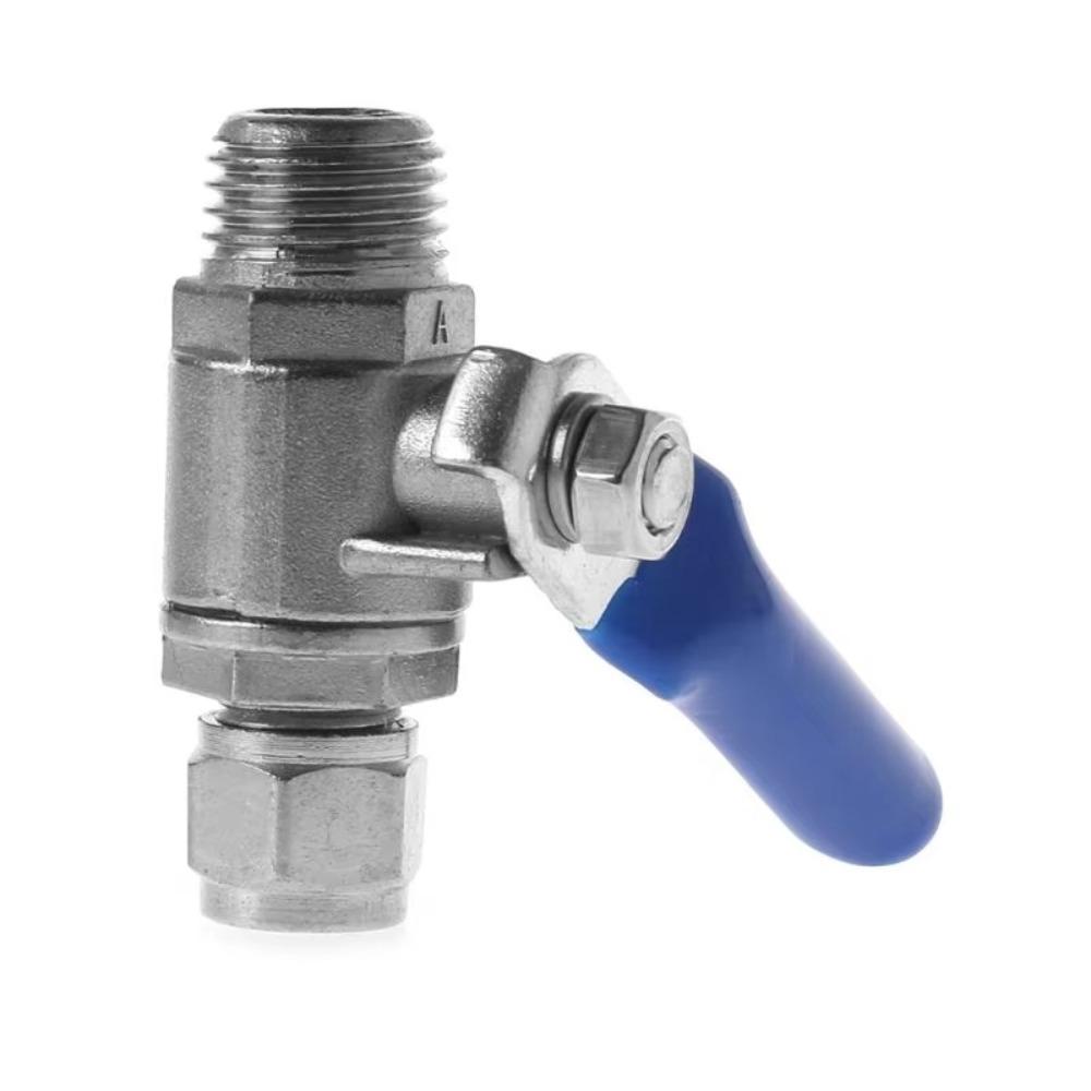 1/4'' 1/2'' Faucet Control Switch Alloy Quick Connector Tap Durable Water Purifier Ball Valve