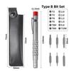 Double-Headed Bit Screwdriver Set 13-in-1 EDC Tools Pen-Style Screwdrivers  Business Writing