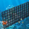Fish Tanks Divider Filter Bottom Filtration Pad 6PCS Grids Aquariums Supplies
