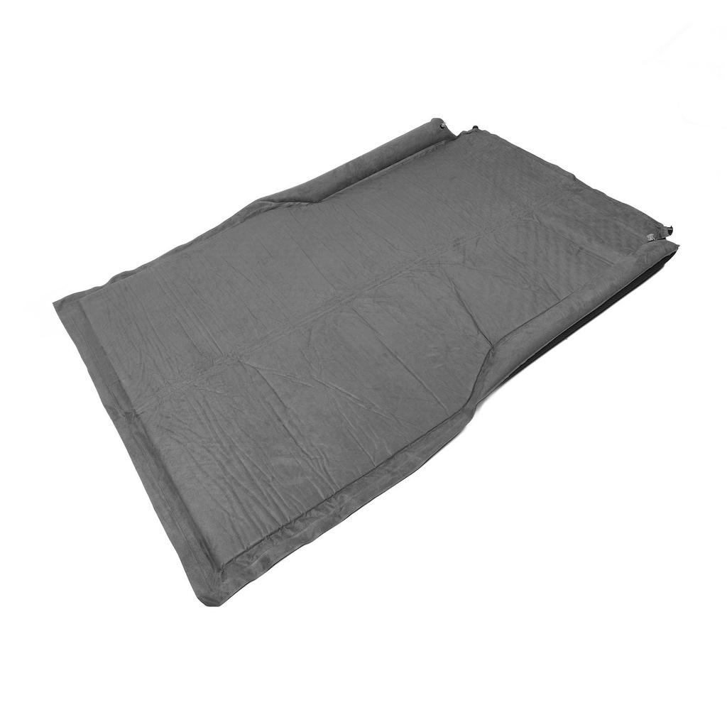 Inflatable SUV Mattress Bed Built in Pillow with Guard Wing 5cm Thick Suede Blow Up Camping Car Sleeping Mattress for Mid Large Minivan Truck