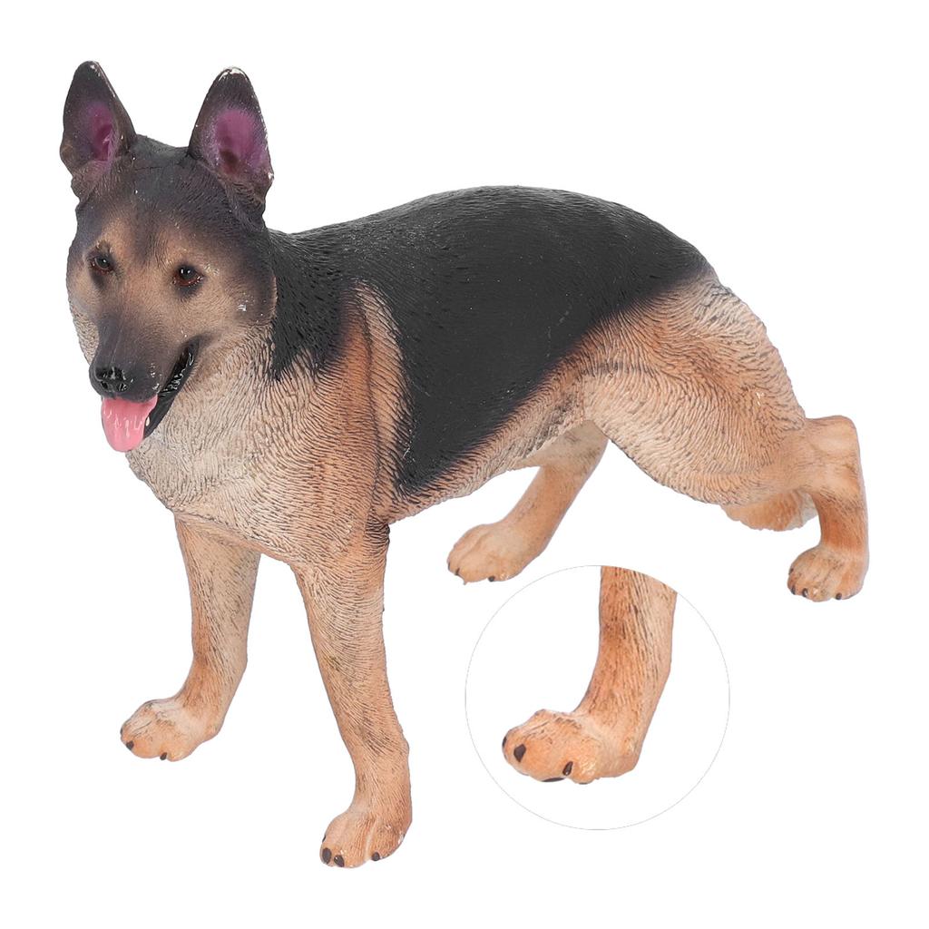 German Shepherd Dog Figure Simulation Dog Model Children Early Educational Toys