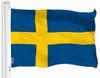 Sweden Swedish Flag 3x5 FT Printed 150D Polyester By G128