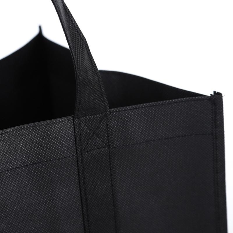 Spacious Large Capacity Nonwoven Toted Bag For Heavy Shopping Trip Foldable Storage Solution