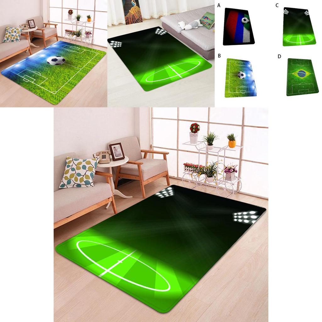 Luxurious Flannel Area Rug 2018 Football Rug Perfect For Boys Game Play Mats In Living Room