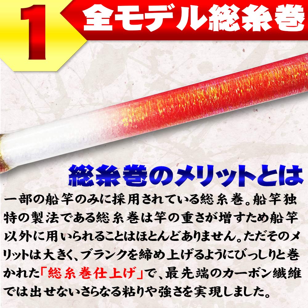 Cage fishing gear For blue fish and redfish 6:4 tone Full line winding boat rod Seama stag boat R64 205S (No. 40-120)  205M (No. 60-150)  205MH (No.