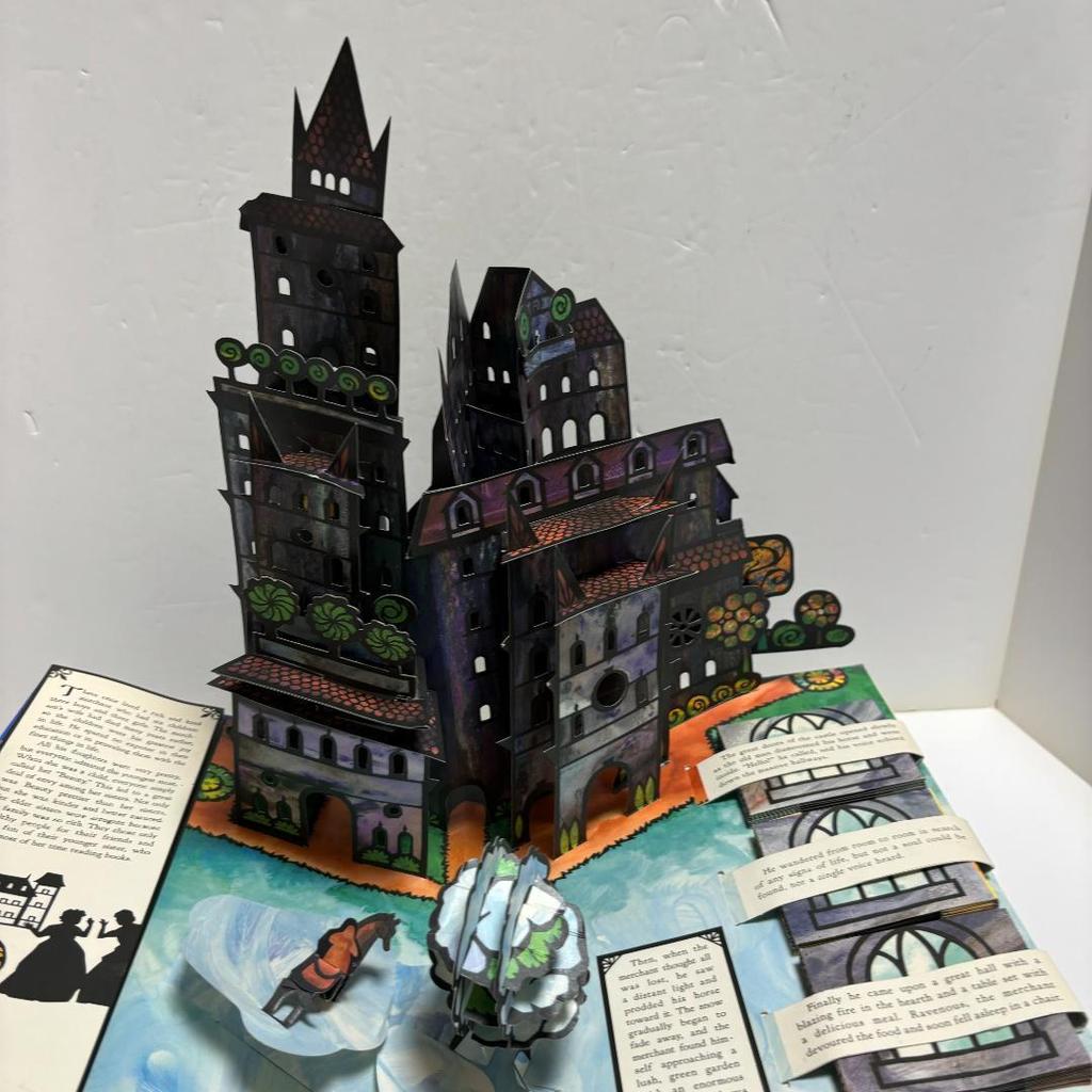 [USED] "Beauty and the Beast" Pop-up Picture Book, English Version