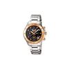 CASIOSHEEN Series 200 Meters Waterproof Quartz Movement Stainless Steel Strap Japanese and Korean Watch Women's Watch Black Dial SHN-5511SG-1ADR
